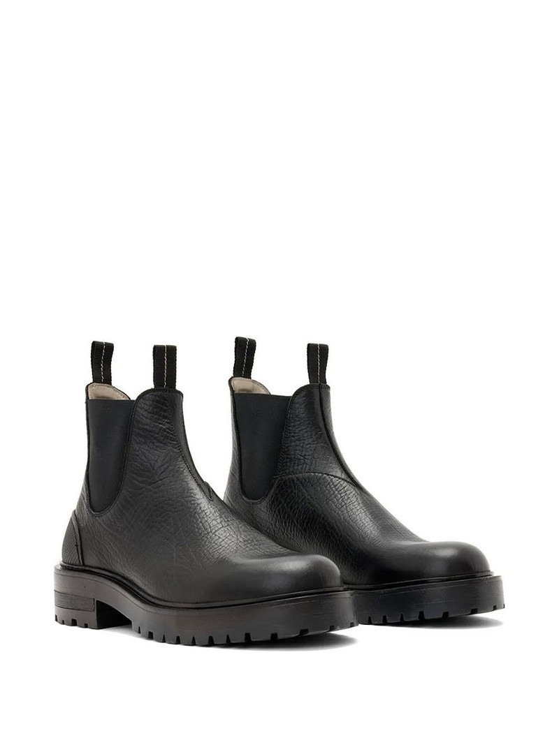 ALLSAINTS Mccoy textured pull-on boots outlook