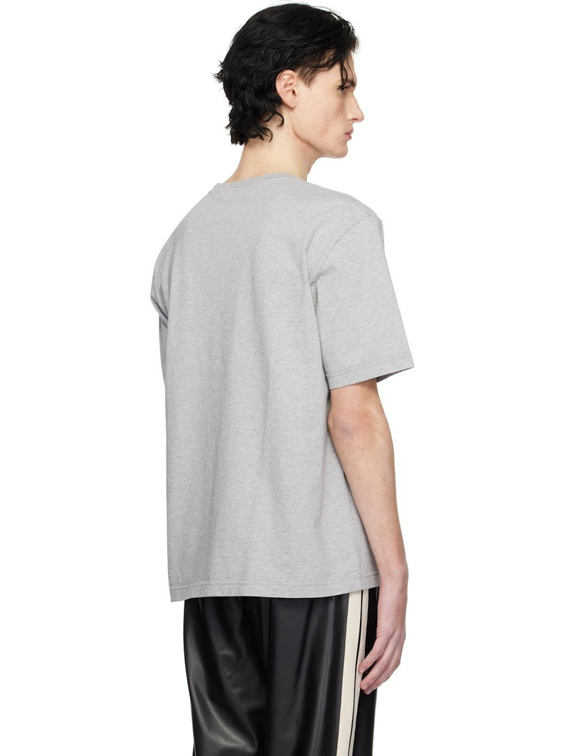Gray Slim Fit T-Shirt 3