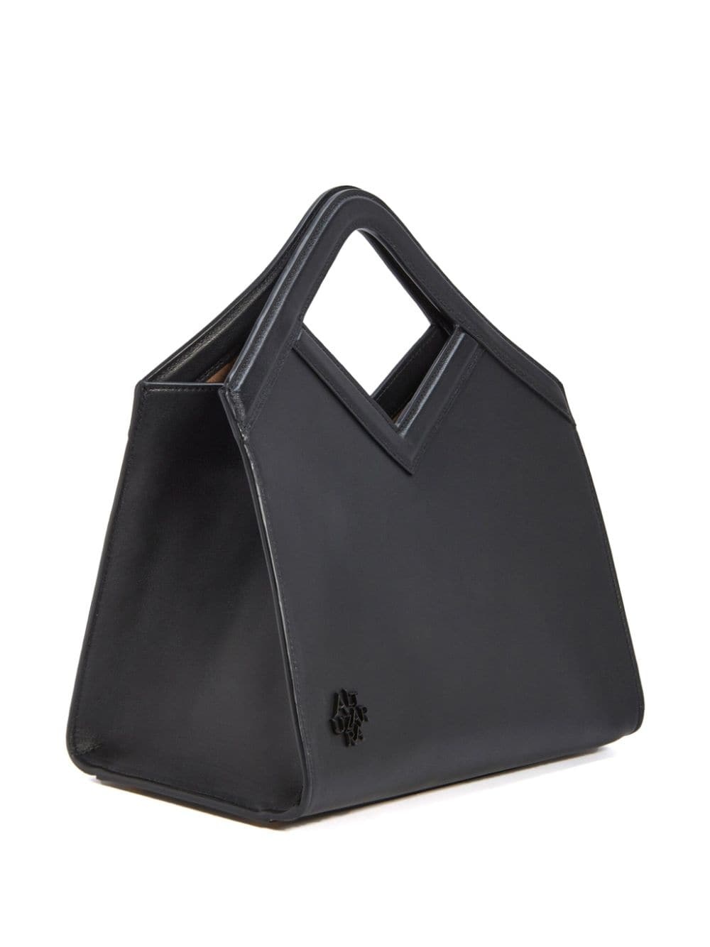 small A leather tote bag - 2