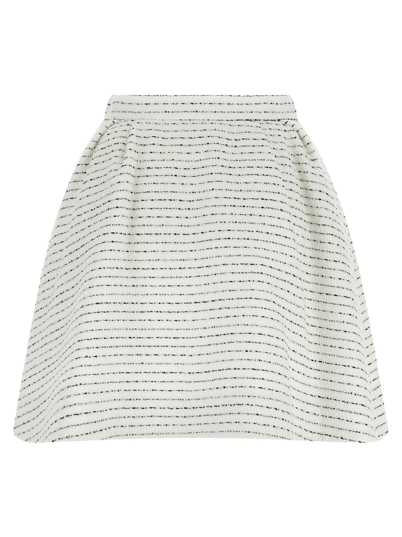 Tweed Skirt Skirts White - 2