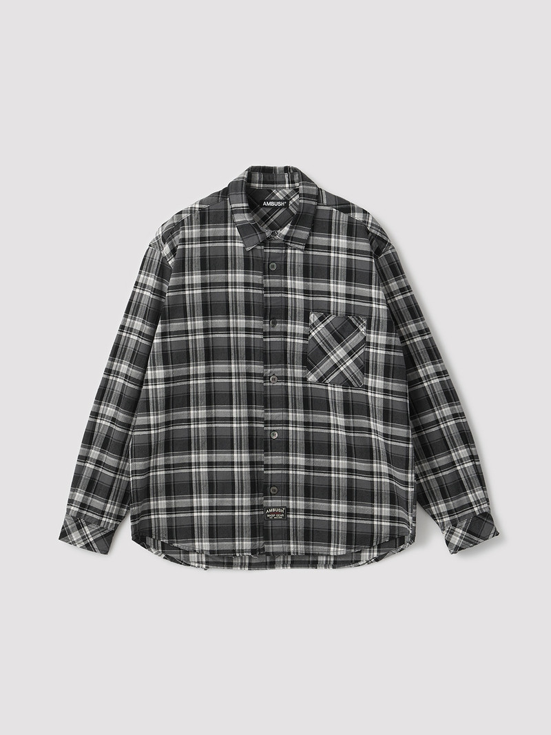 DAMAGED CHECK SHIRT 1