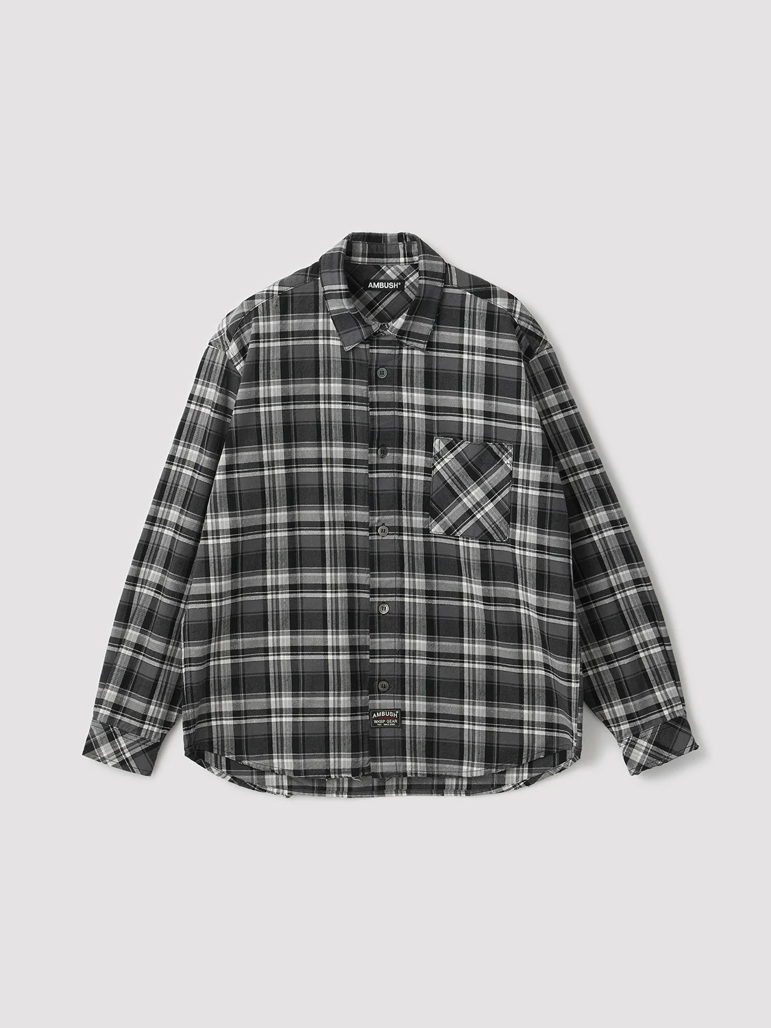 DAMAGED CHECK SHIRT - 1