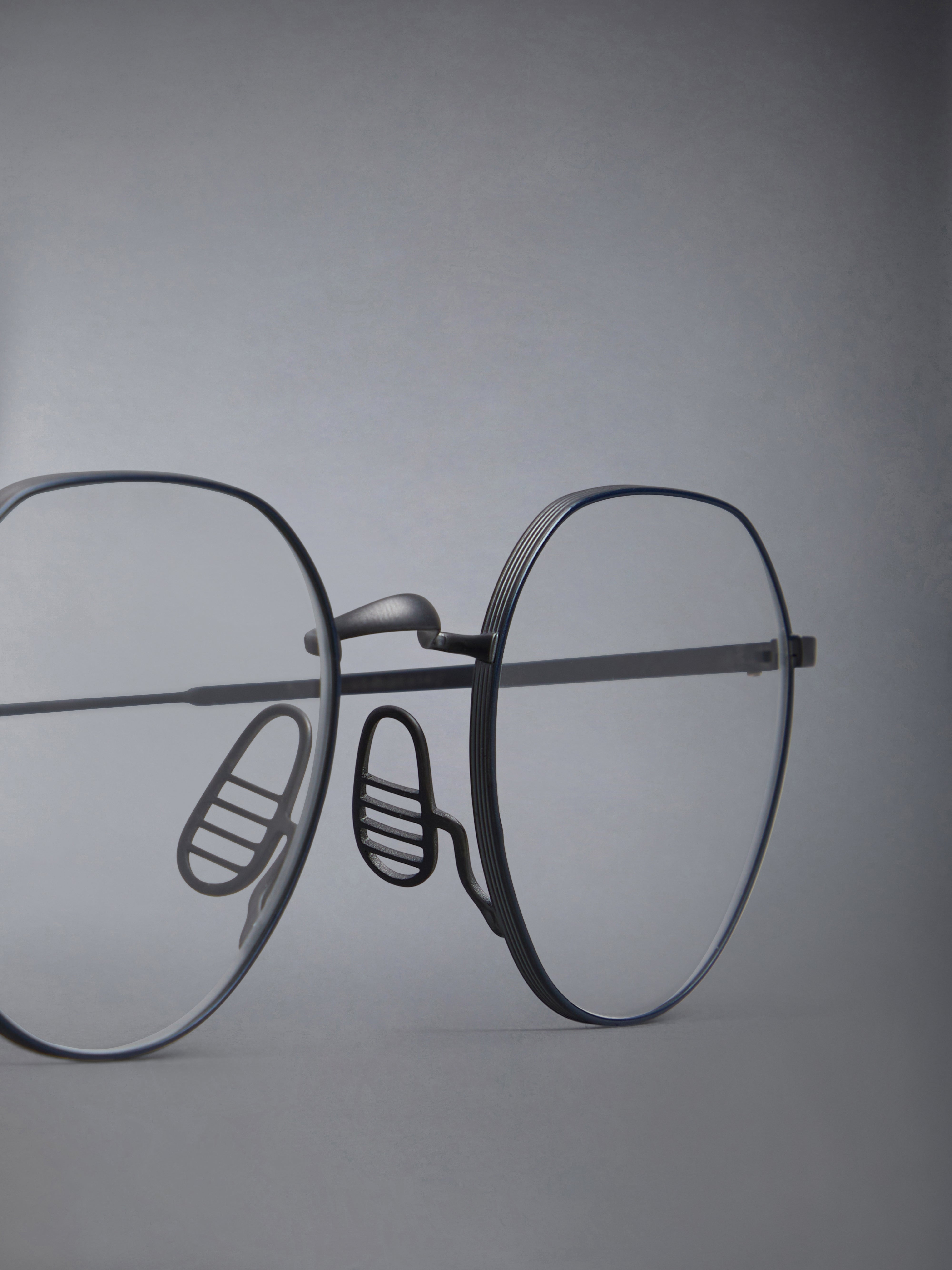 TITANIUM ROUND EYEGLASSES - 5