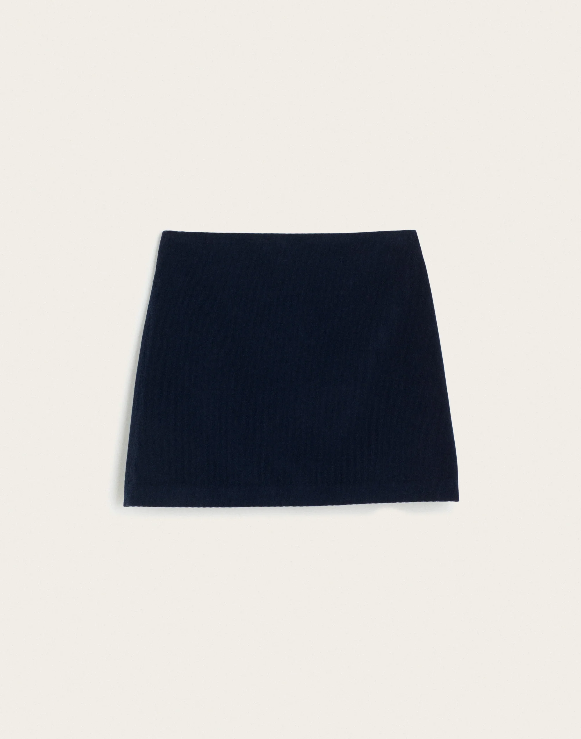 Back-Zip Mini Skirt - 1