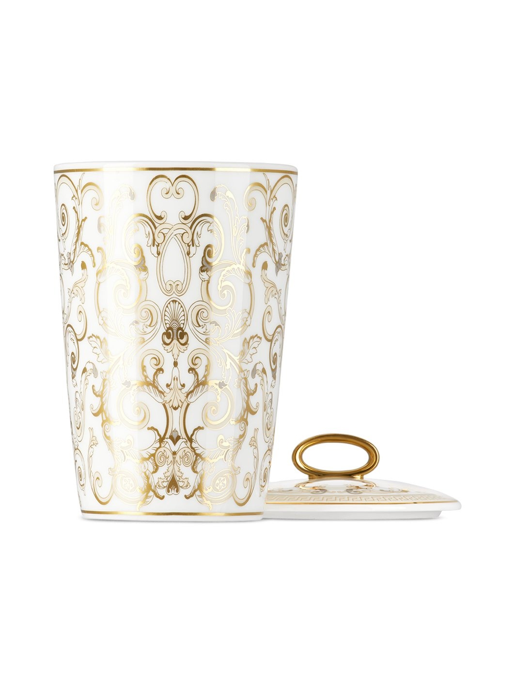 White Rosenthal Medusa Gala Scented Candle - 2
