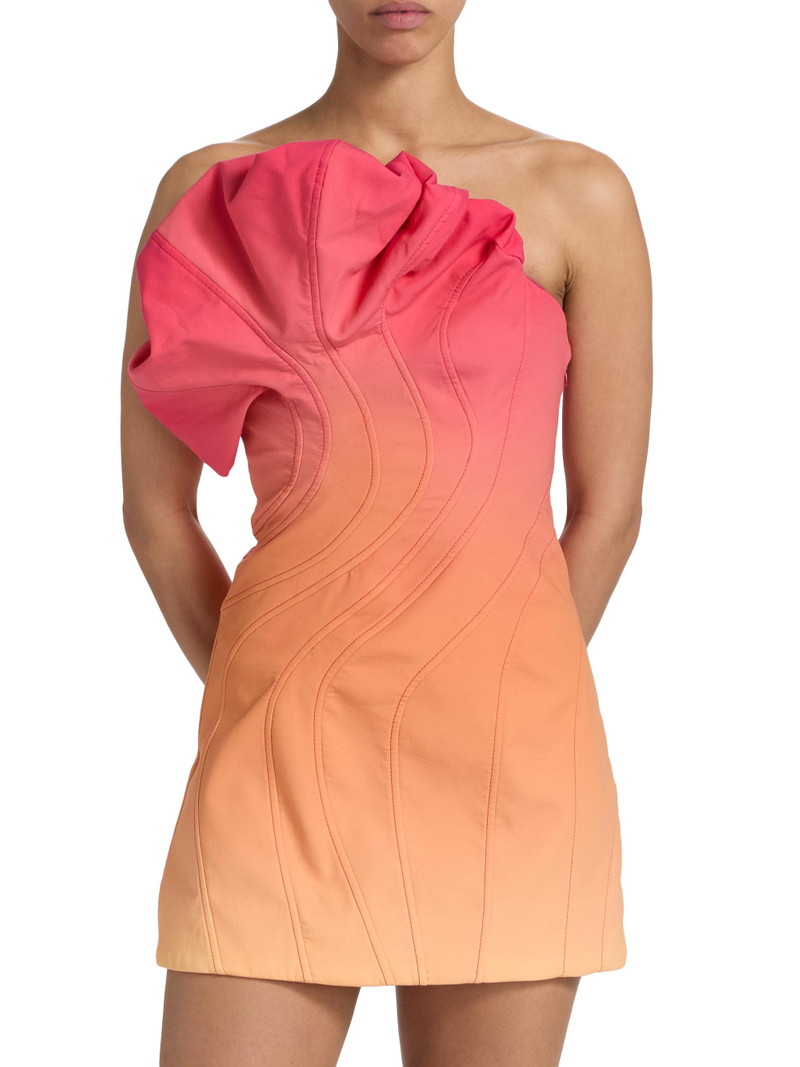 Women's Catterick Gradient Strapless Minidress - Tropical Breeze 3