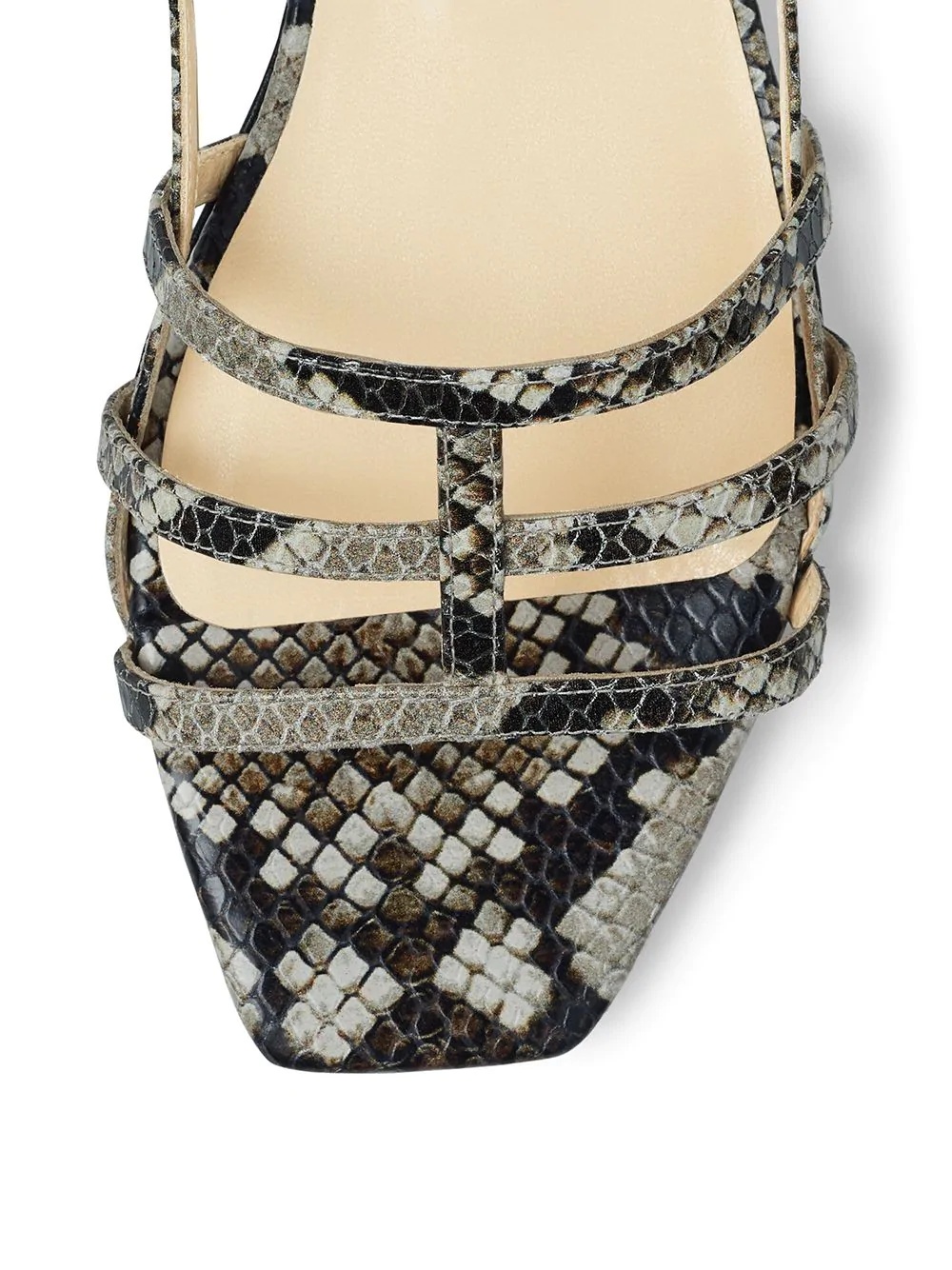 Arien snakeskin effect sandals - 3