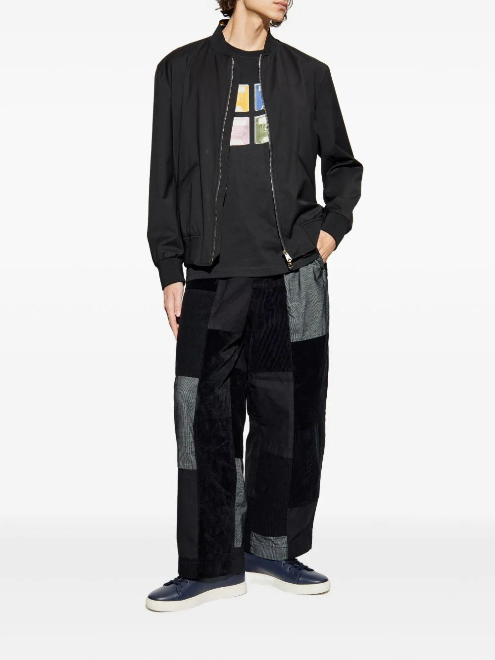 zip-fastening jacket - 1