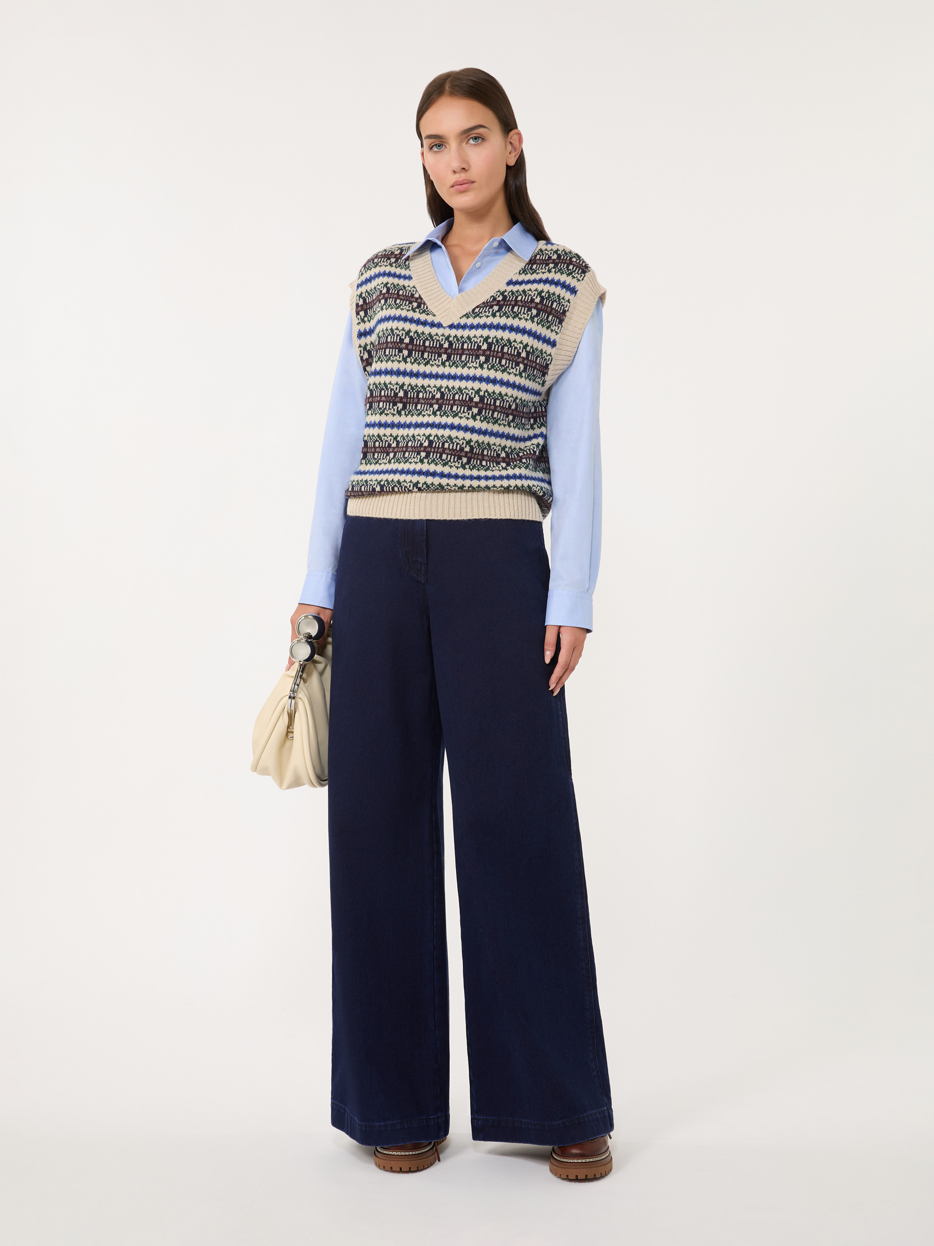 NICHEL Cotton Oxford shirt - 2