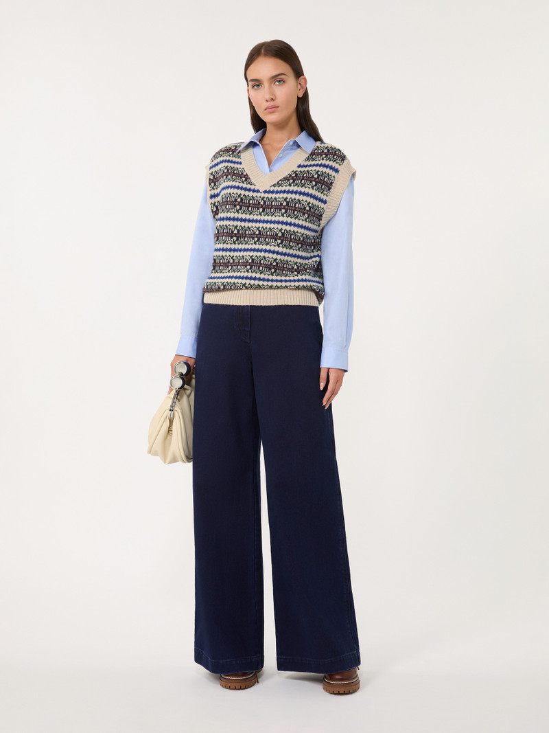 WEEKEND Max Mara NICHEL Cotton Oxford shirt outlook