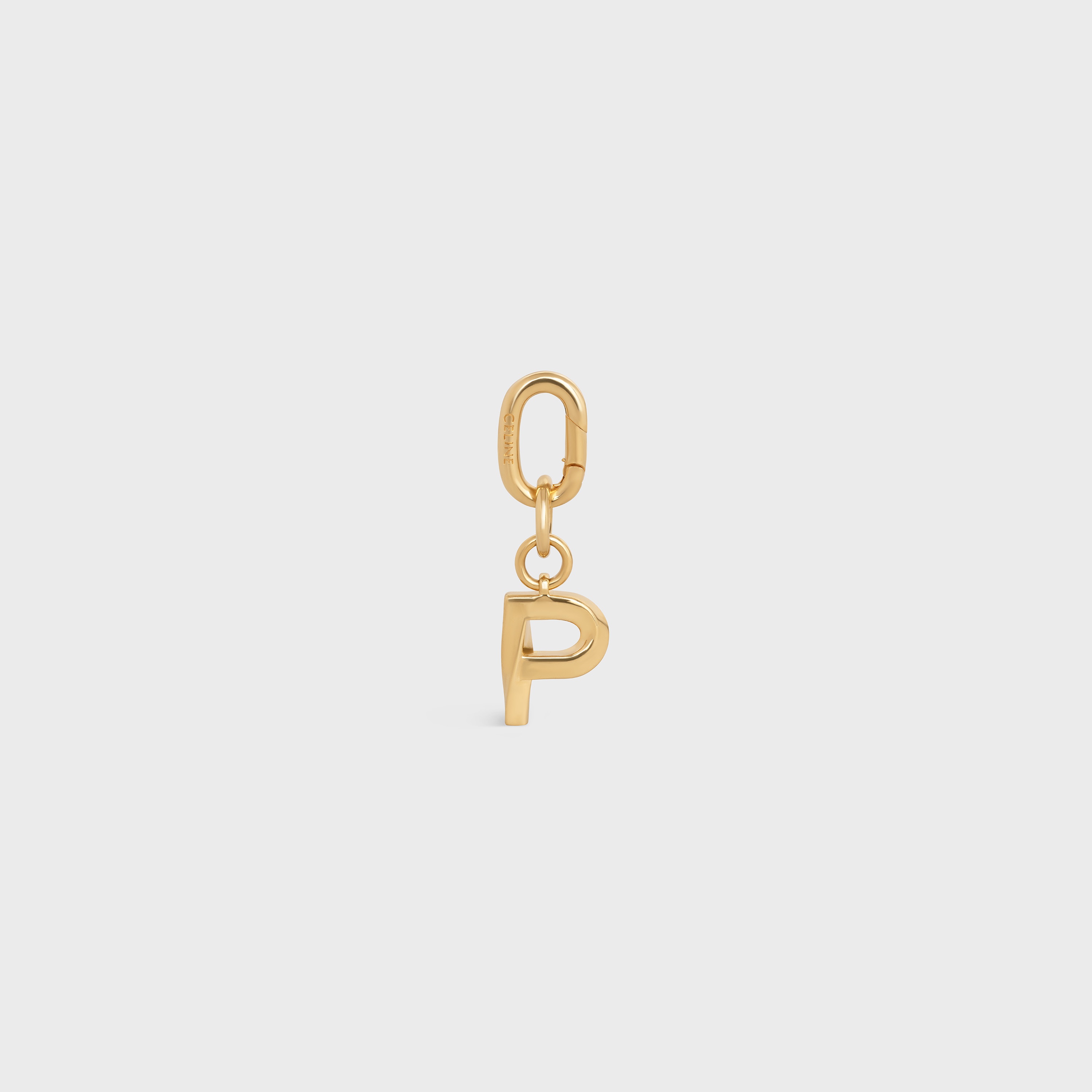 P CHARM in Brass - 1