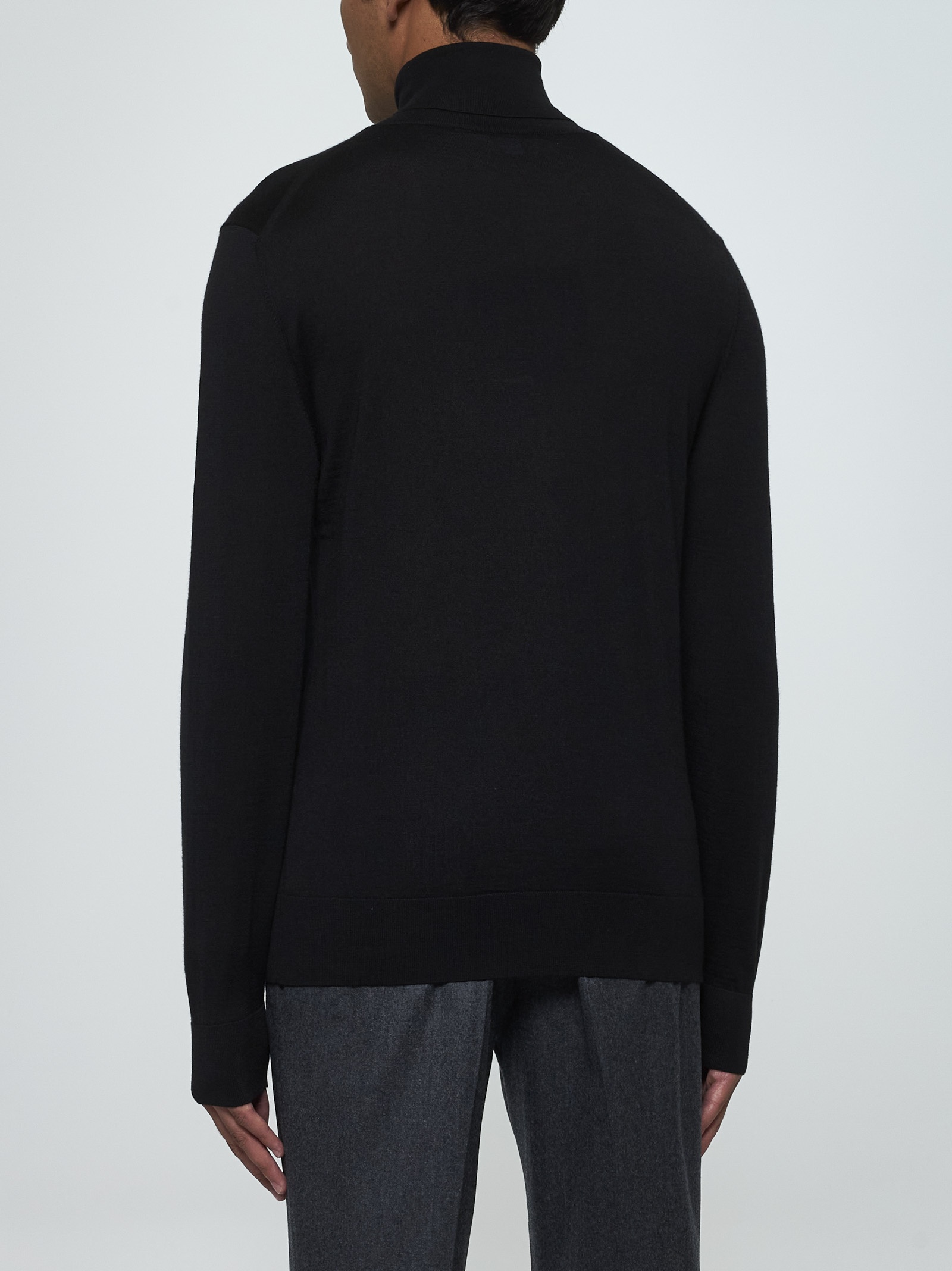 Cashmere and silk turtleneck - 4