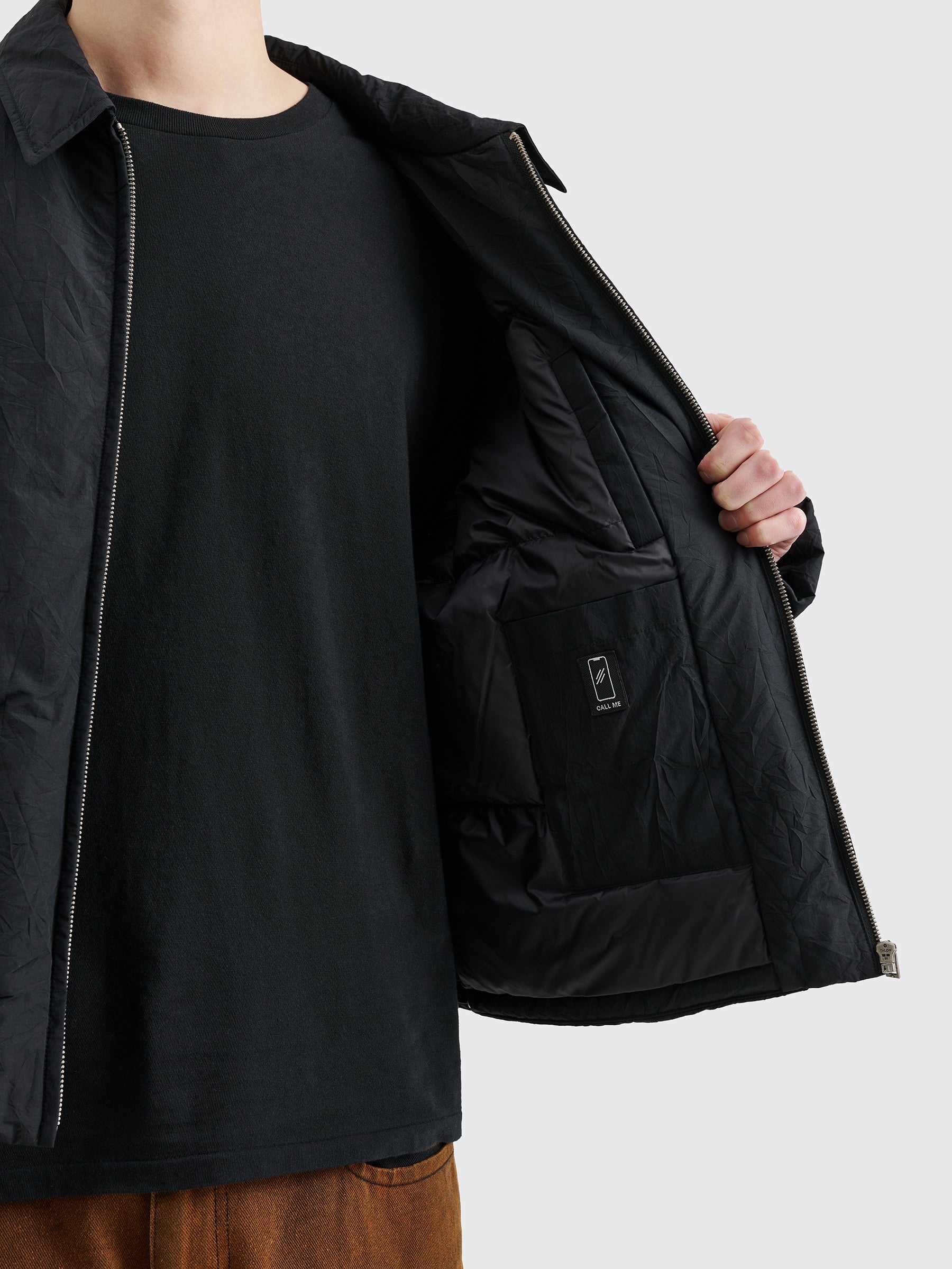 Acne Studios ACNE STUDIOS LIGHTWEIGHT DOWN JACKET BLACK