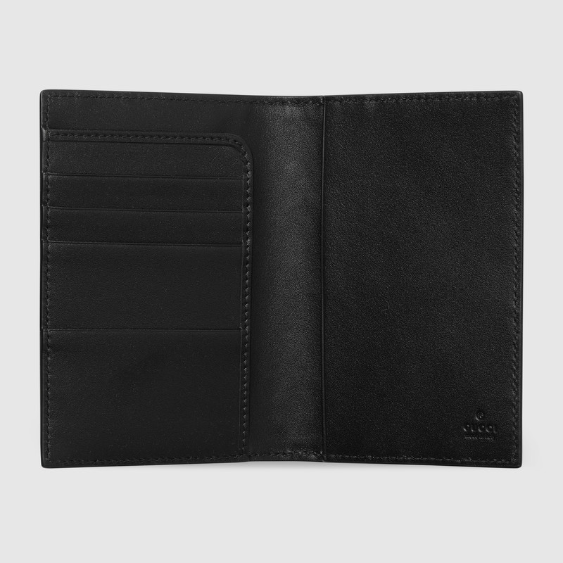 GUCCI GG Emblem passport case outlook