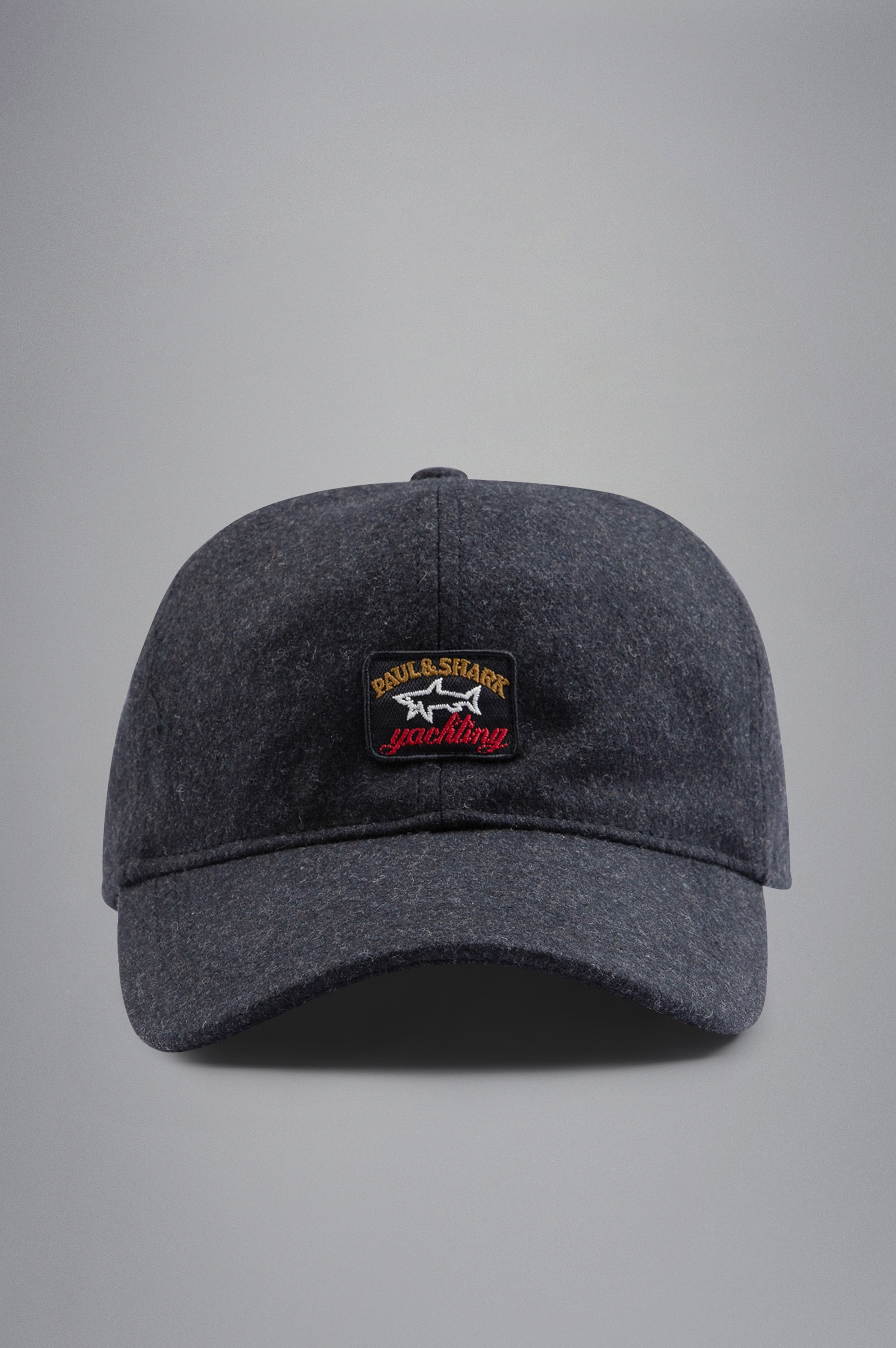 WOOL BASEBALL CAP WITH ICONIC BADGE - 2