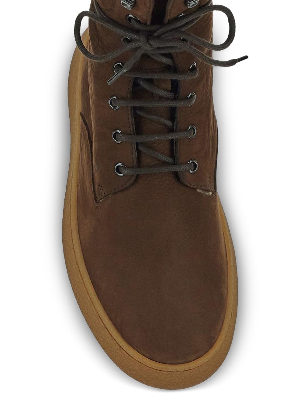 suede combat boots - 4