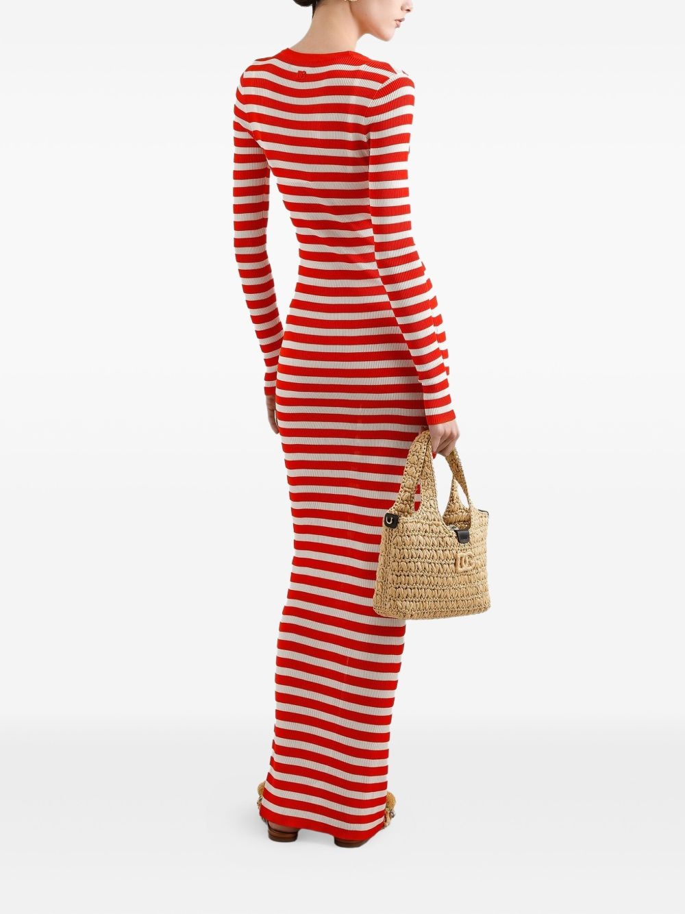 striped knitted dress - 3