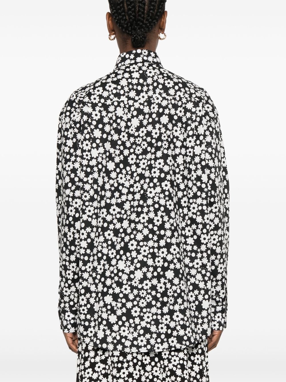 floral-print shirt - 8