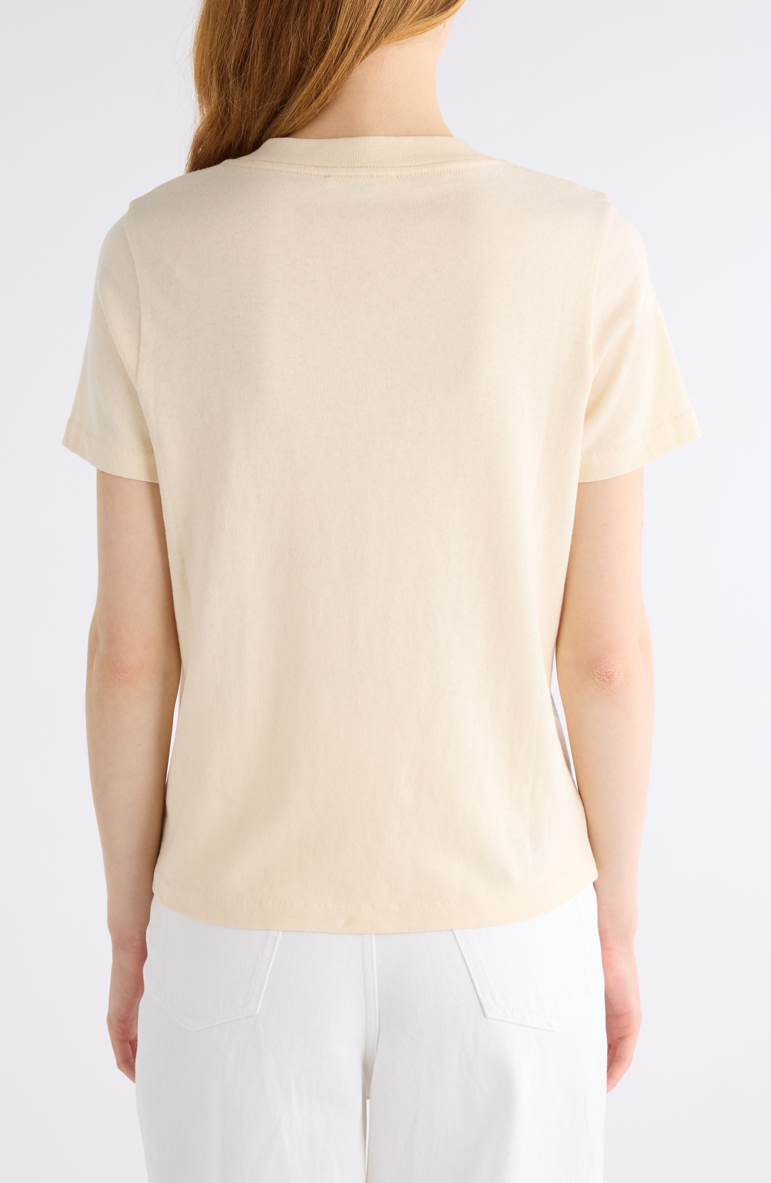 Chloé Sunset Cotton Jersey Graphic T-Shirt in Blondie Yellow at Nordstrom - 3