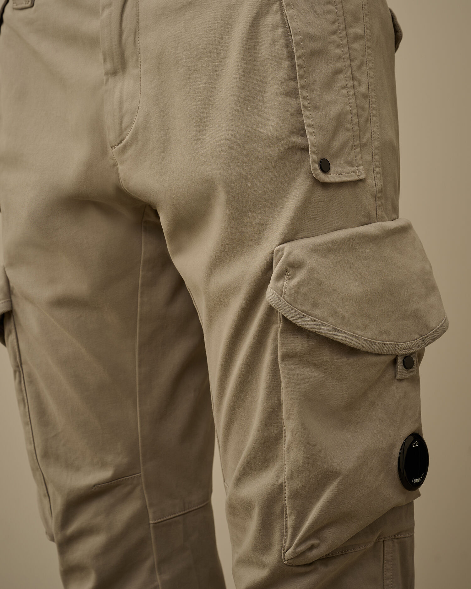 Stretch Sateen Ergonomic Lens Cargo Pants - 5