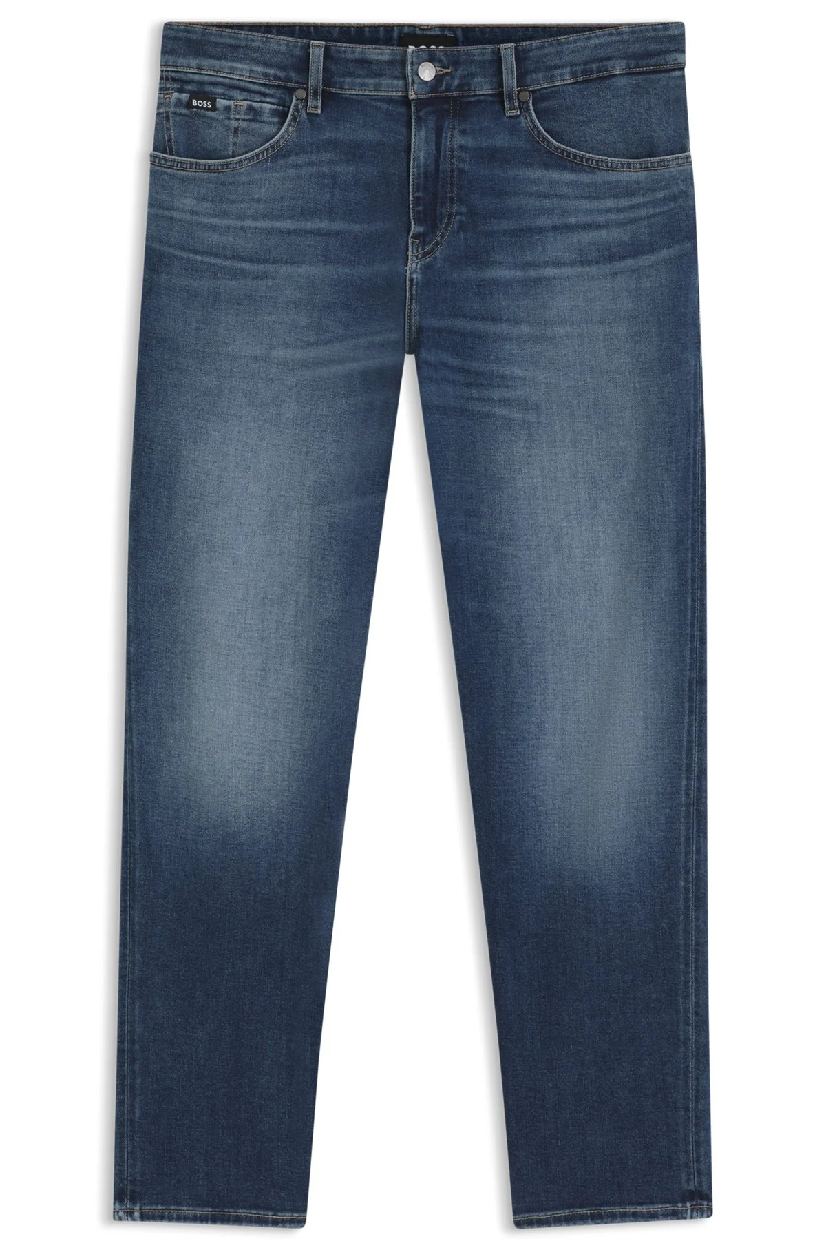 MAINE REGULAR-FIT JEANS IN BLUE SOFT-TOUCH DENIM - 1