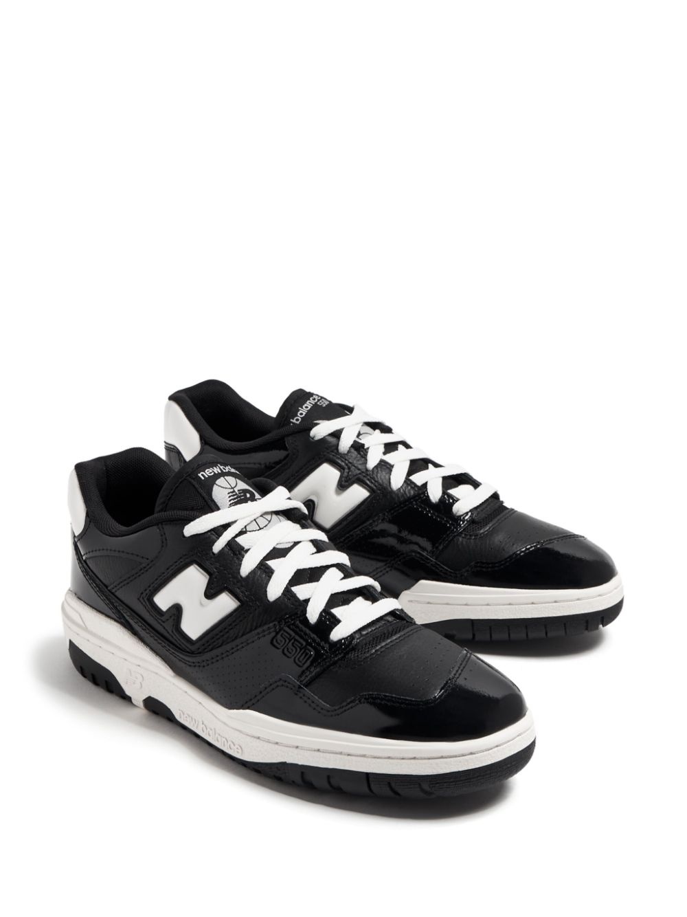 550 leather sneakers - 2