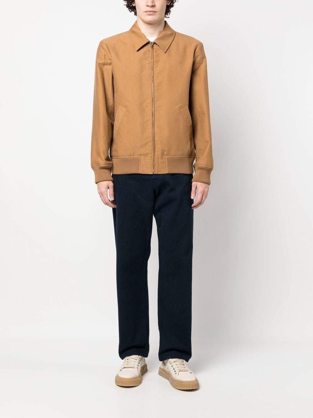 zip-up shirt jacket - 2