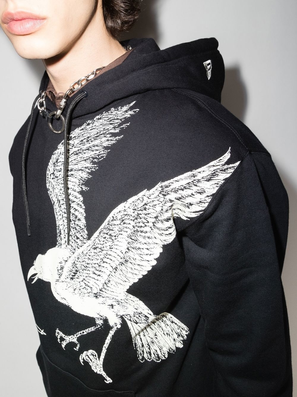 x New Era eagle-print hoodie - 4