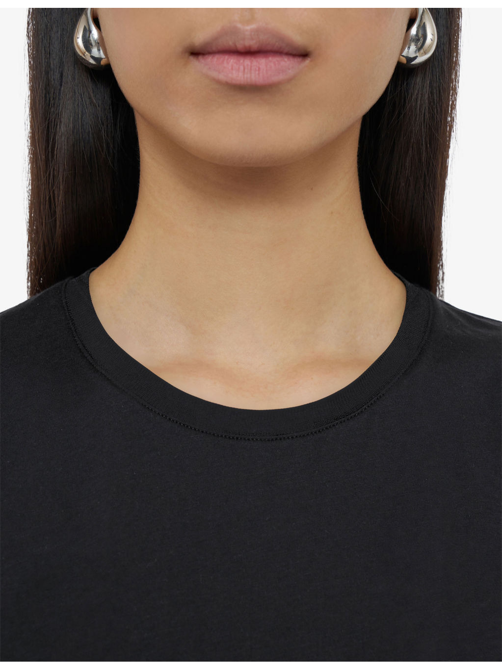 Round-Neck Regular-Fit Cotton and Silk-Blend T-Shirt - 5