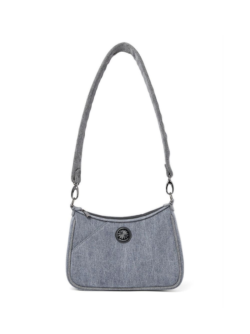 Carmen flower-embossed shoulder bag 4