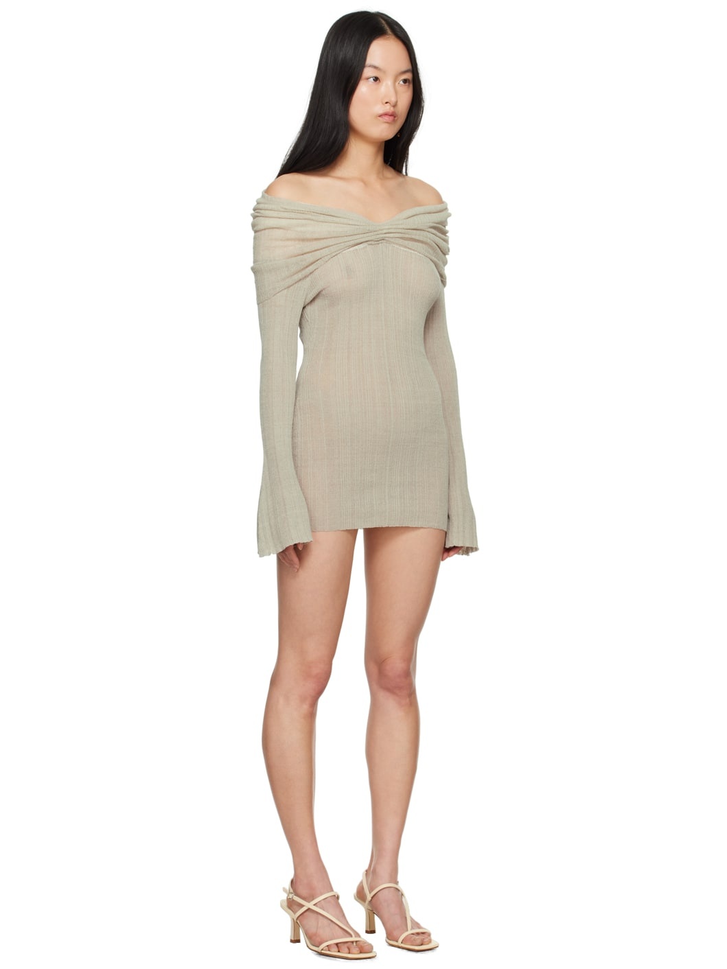 Gray Tahuya Minidress - 2