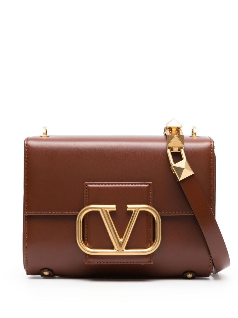Stud Sign leather shoulder bag 1