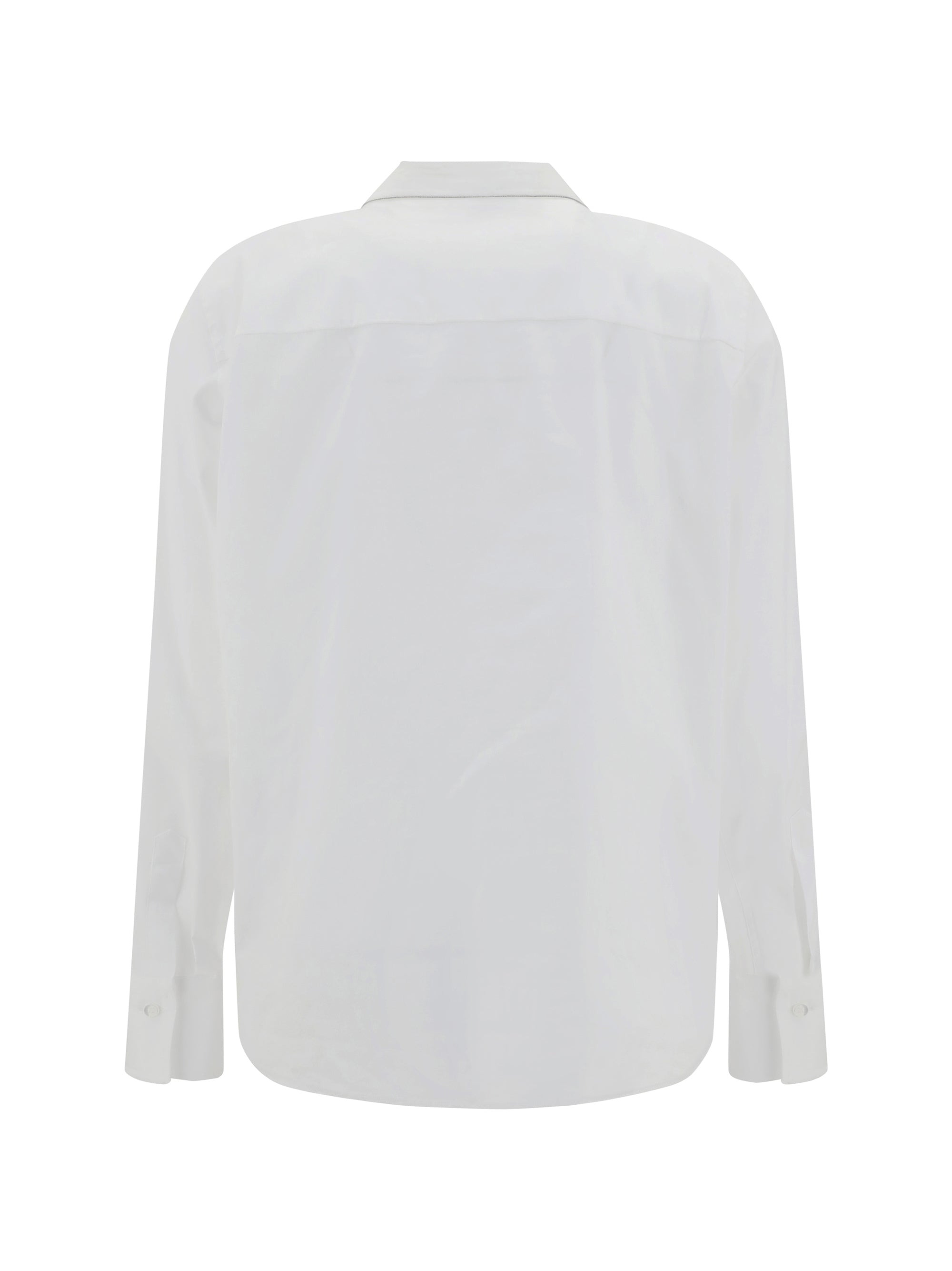 Brunello Cucinelli Women Shirt With Iconic Jewelry Details - 4