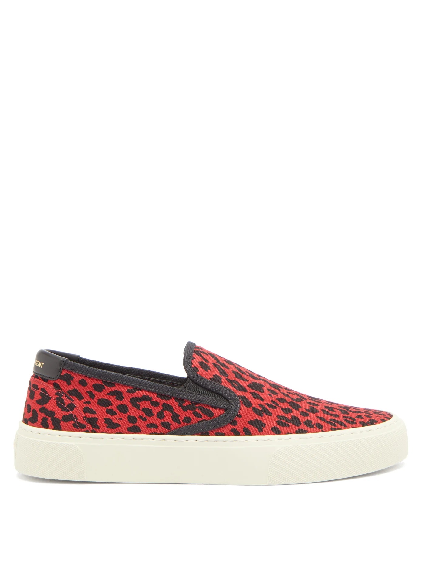 Venice leopard-print slip-on trainers - 1