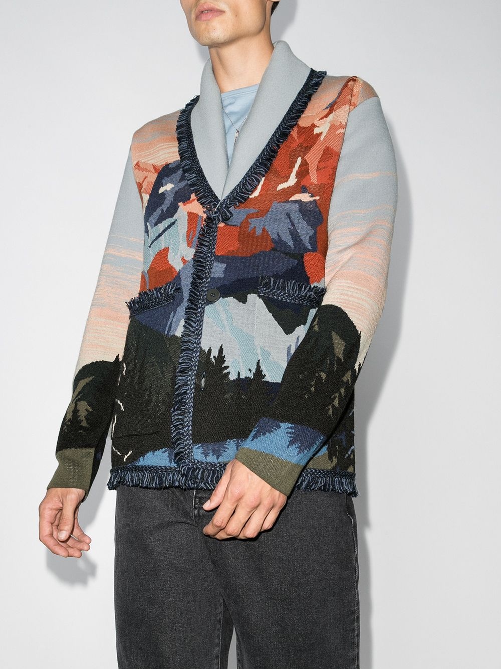 Mountain Dusk cardigan - 2