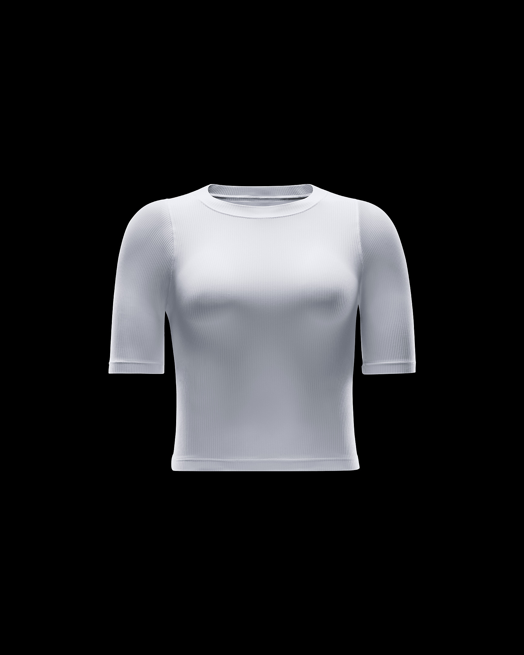 Nike Zenvy Rib Women's Dri-FIT Short-Sleeve Top - 6