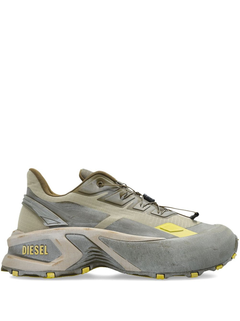 D-CAGE RUNNER lace-up chunky sneakers 1