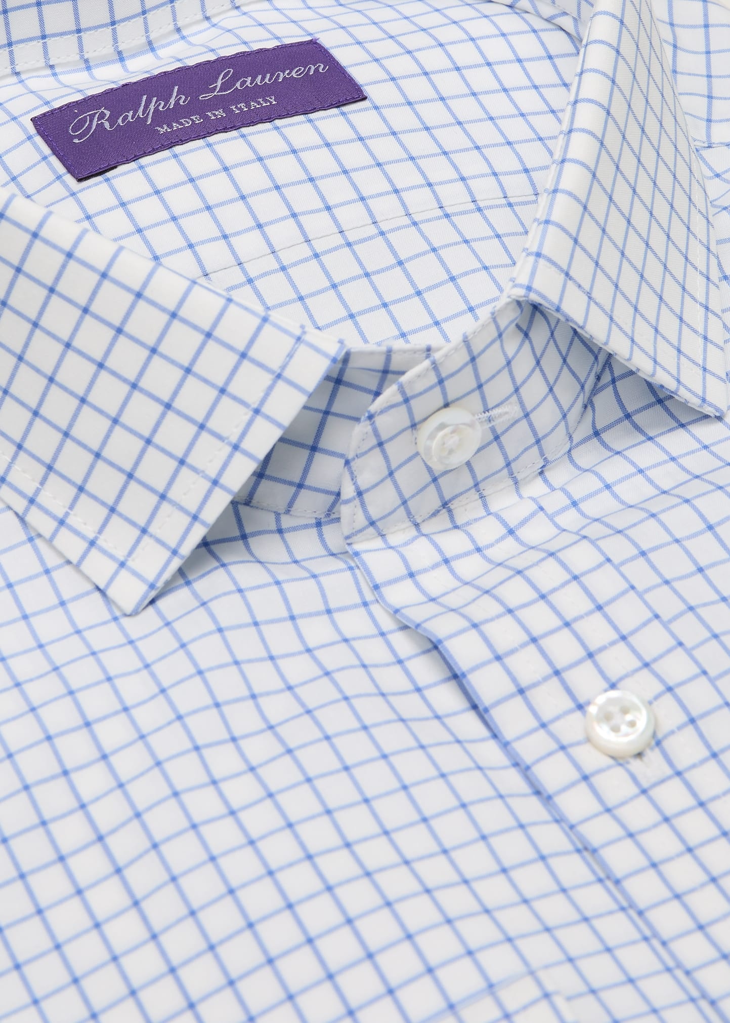 Men's Dexter Tattersall Cotton Poplin Button-Front Shirt - 2
