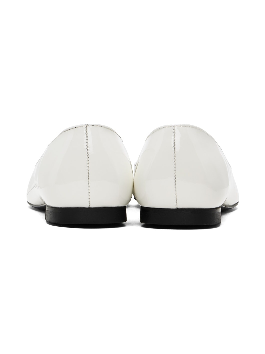 White Ami de Cœur Ballerina Flats - 2