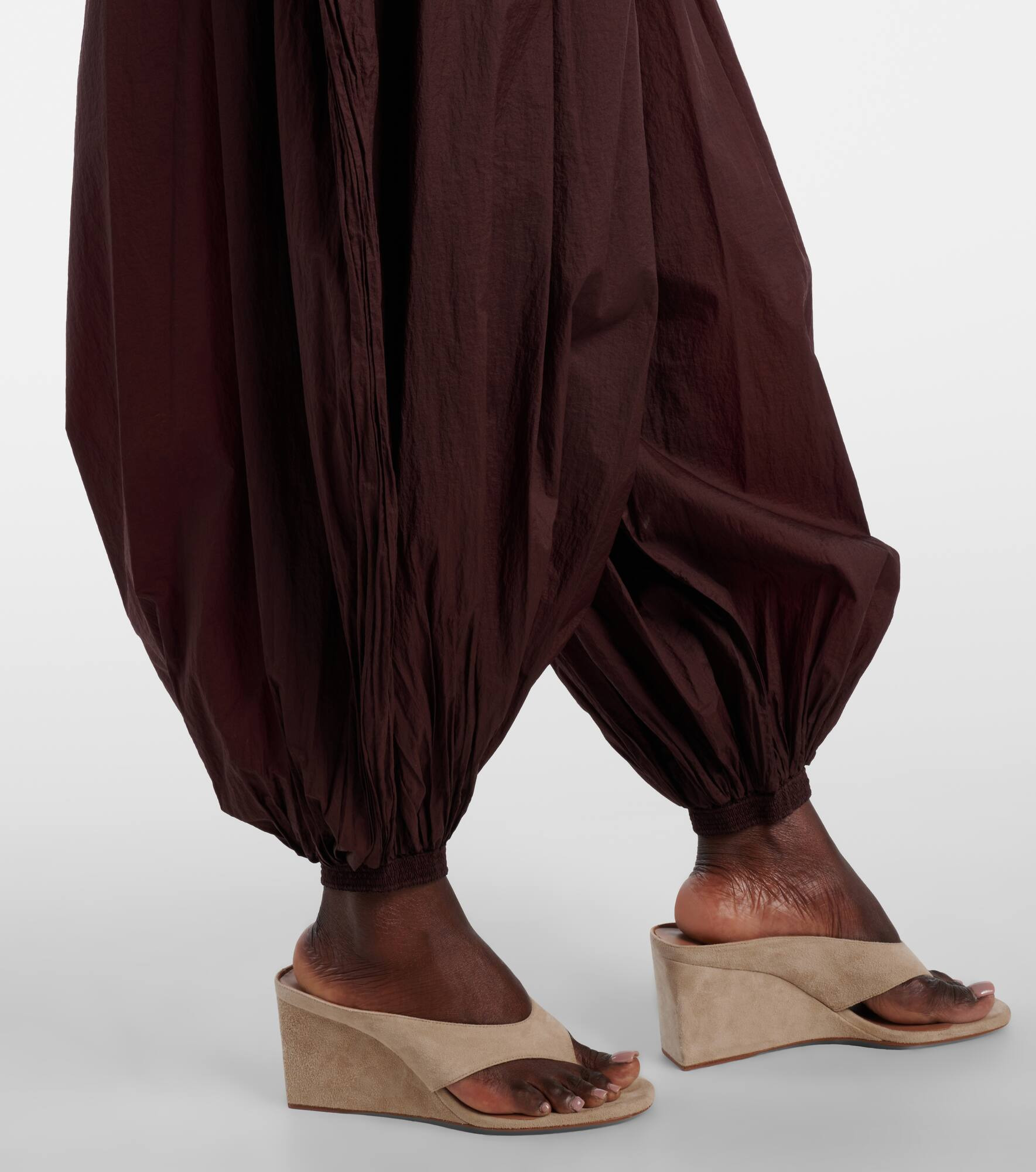 Draped balloon pants - 5