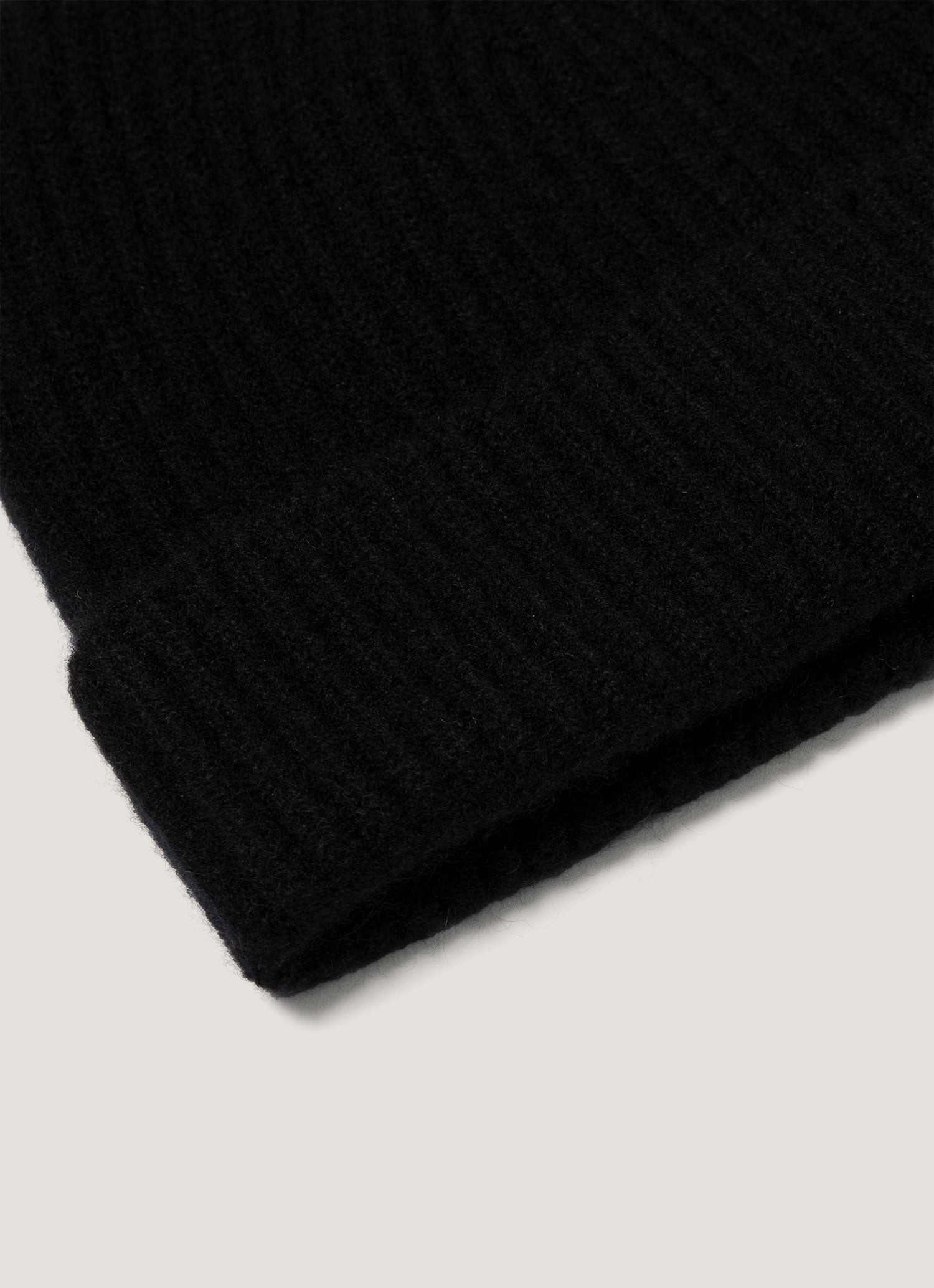 Cashmere Ribbed Hat - 2