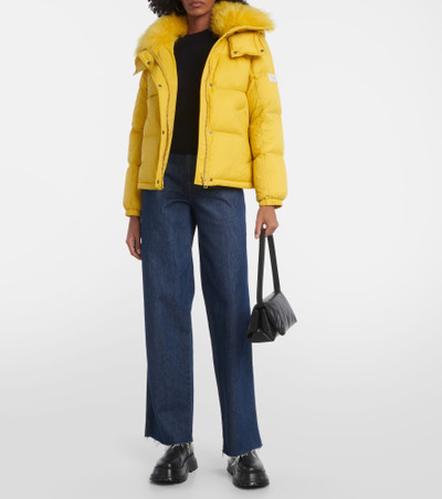 Yves Salomon Shearling-trimmed down jacket outlook