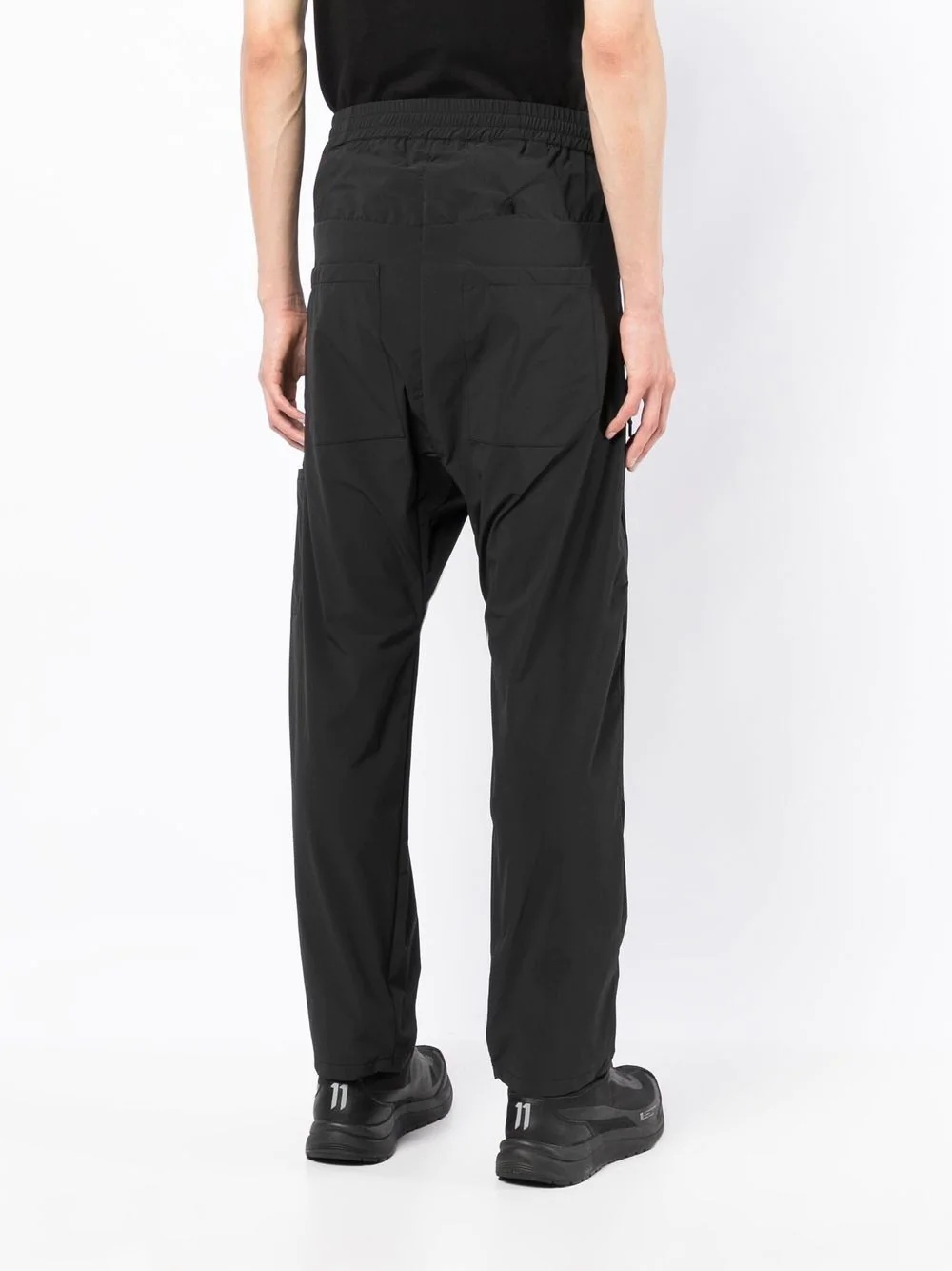 elasticated waist trousers - 4