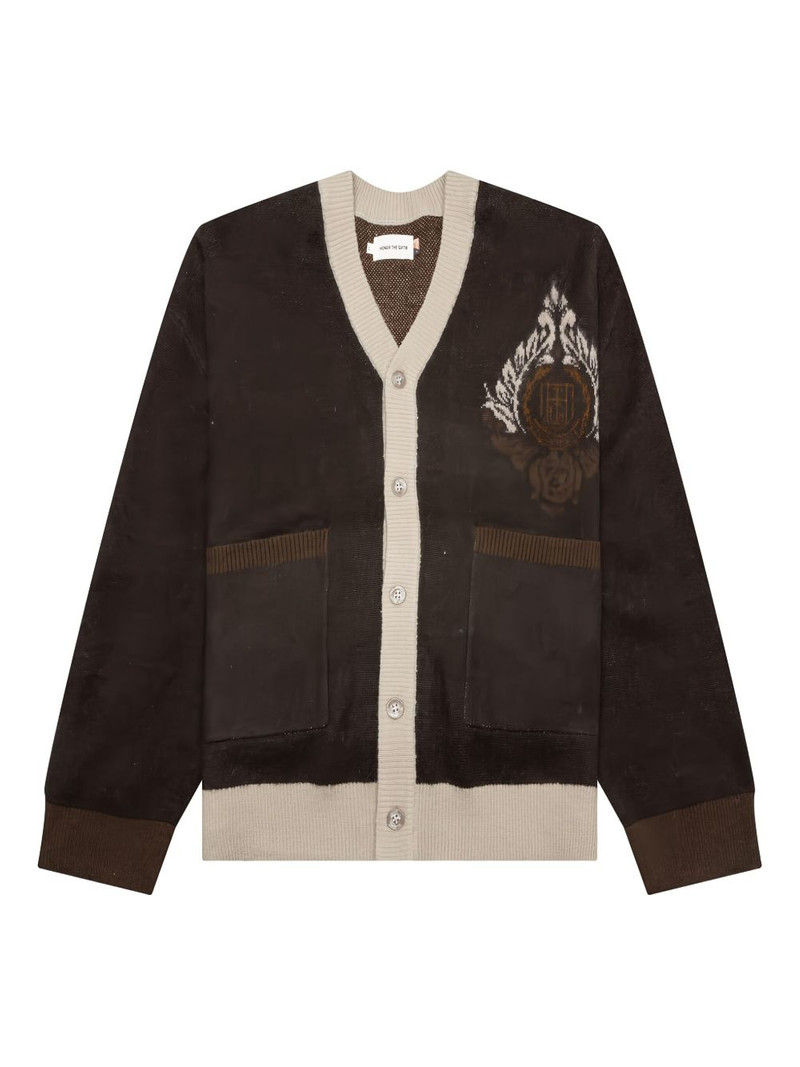 jacquard wool cardigan 1