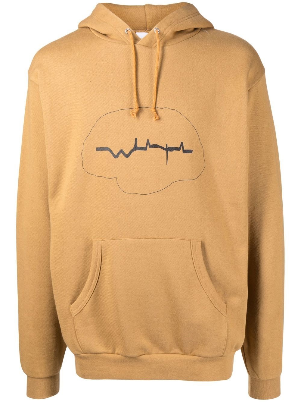 graphic-print pullover hoodie - 1