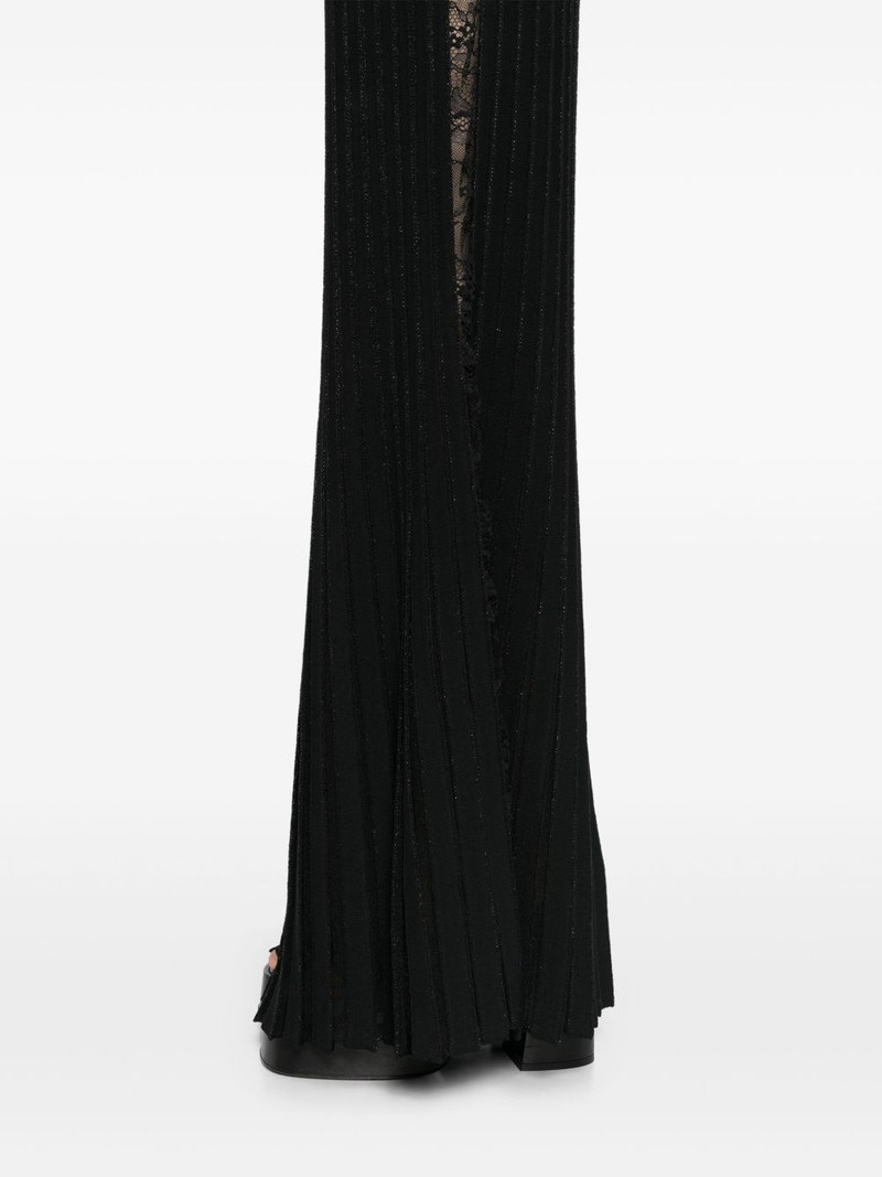 knitted flared trousers 5