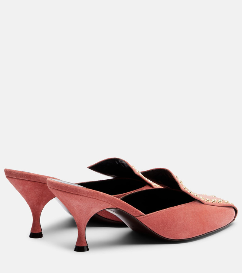 herbert levine Bright Idea 70 embellished suede mules outlook