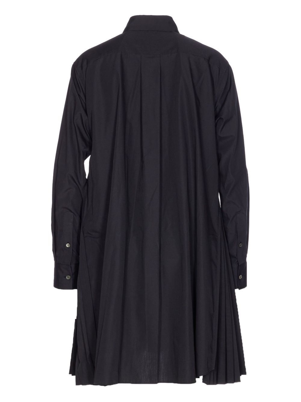 button-down mini shirt dress - 2