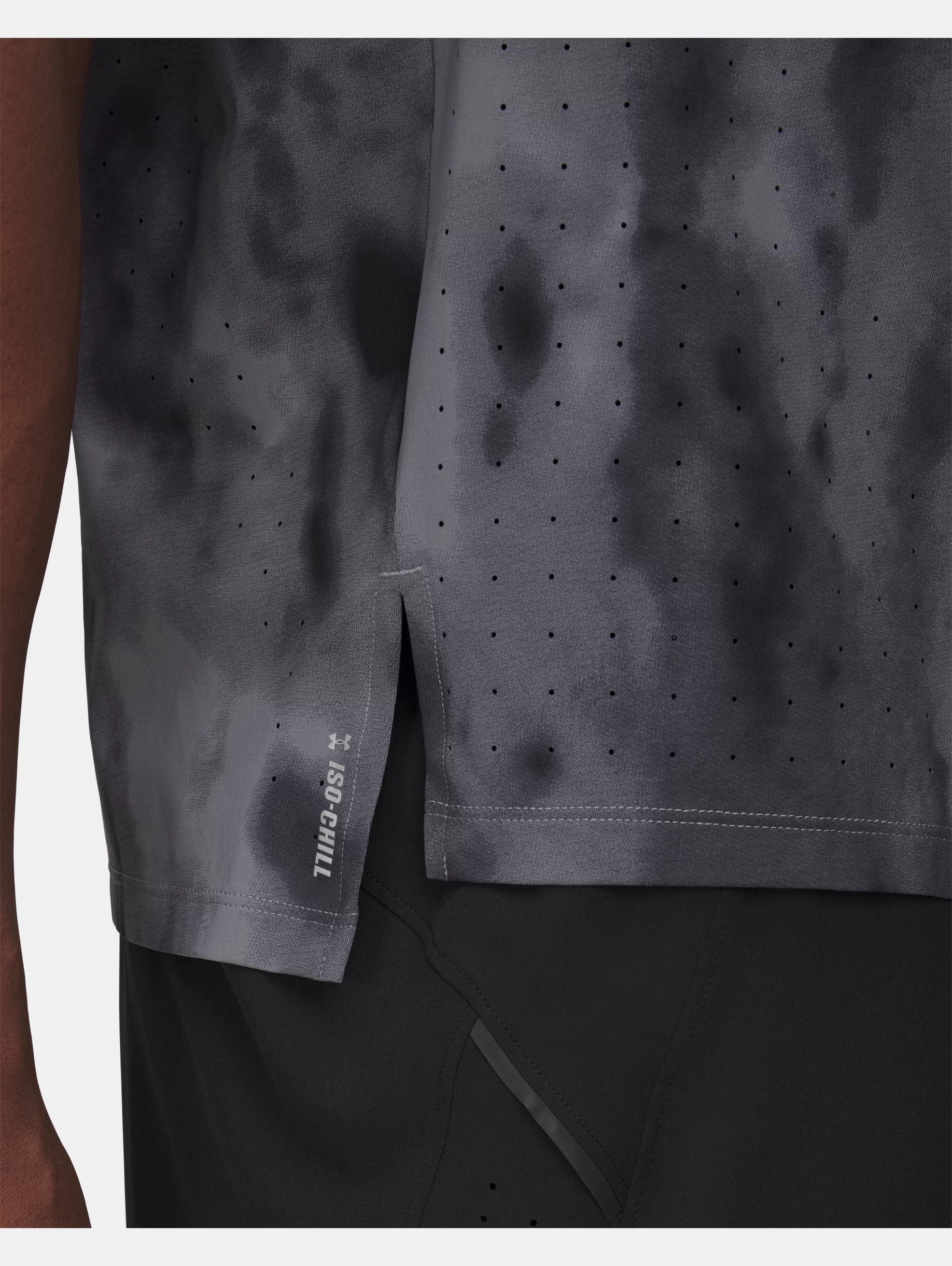 Men's UA Launch Elite Printed Short Sleeve - 3