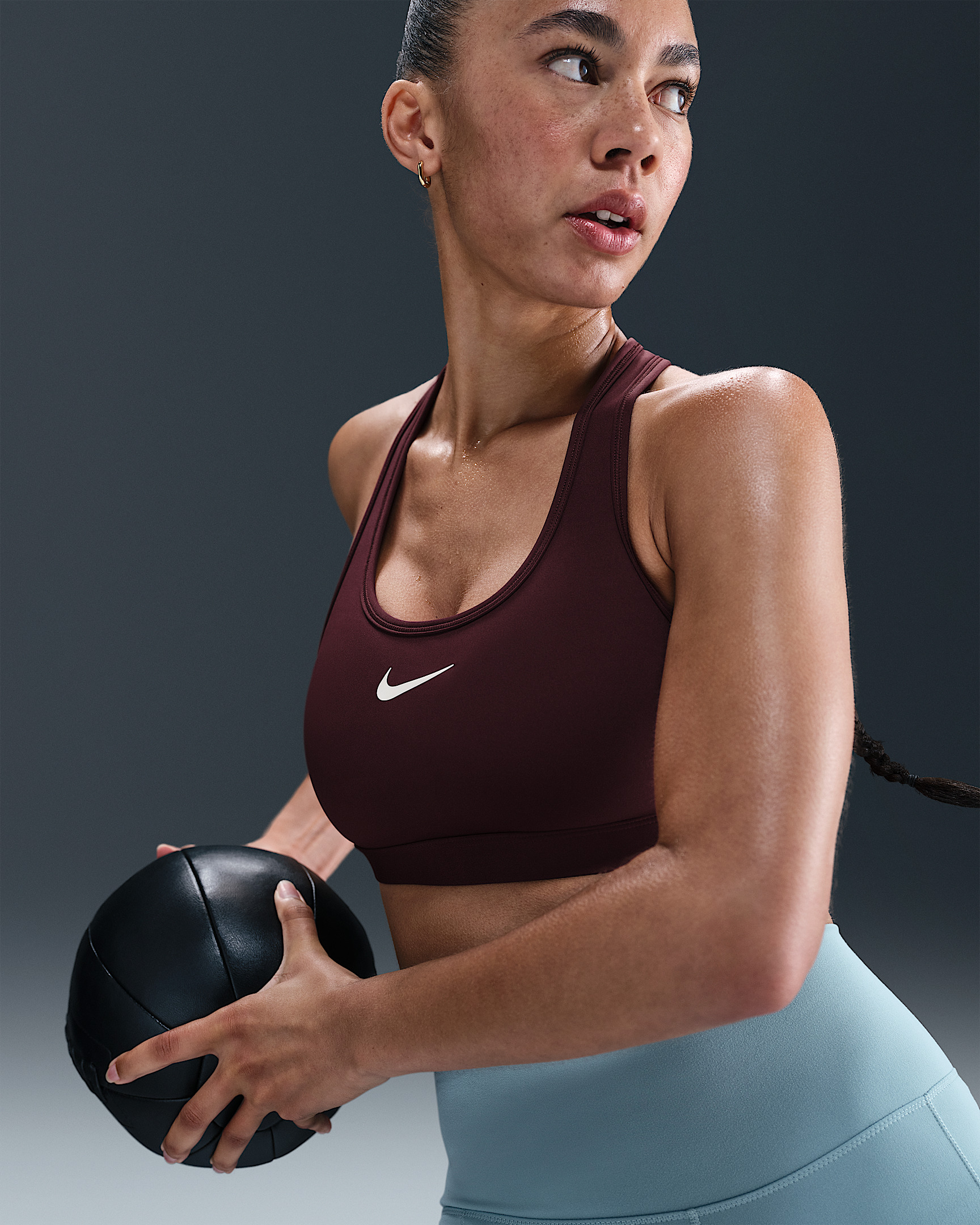 Nike Swoosh Medium Support Women's Padded Sports Bra - 3